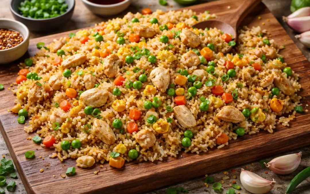 Chicken Fried Rice — Better Than Takeout, 20 Minutes