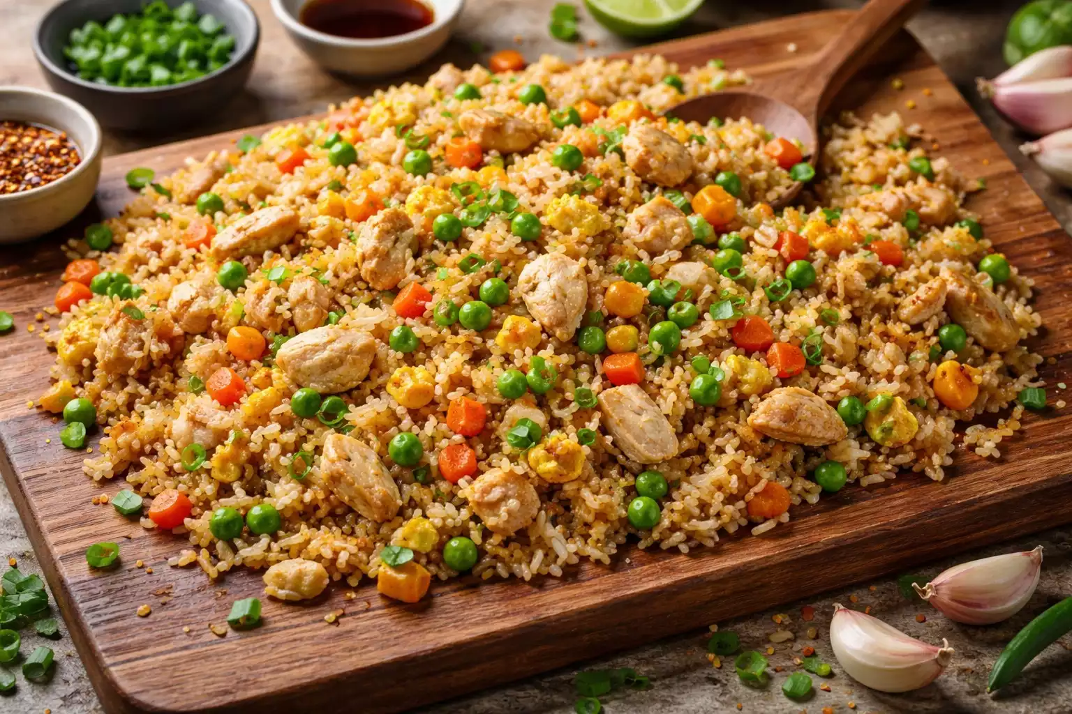 Chicken Fried Rice — Better Than Takeout, 20 Minutes