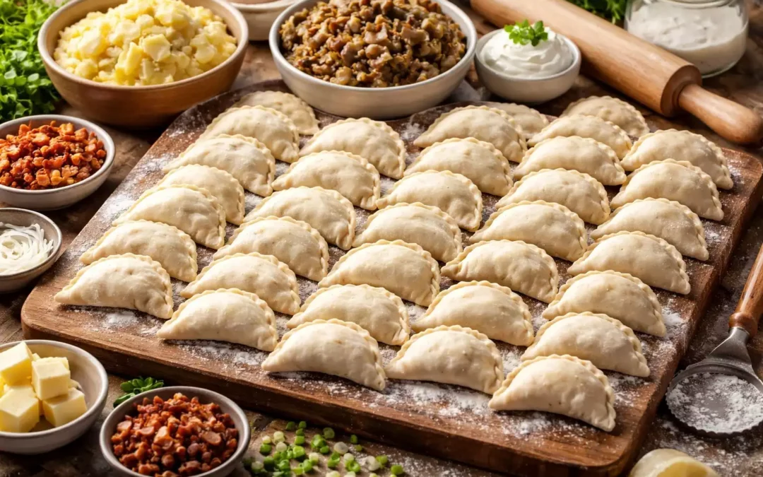 Freezer-Friendly Pierogi Batch (100 at a Time)