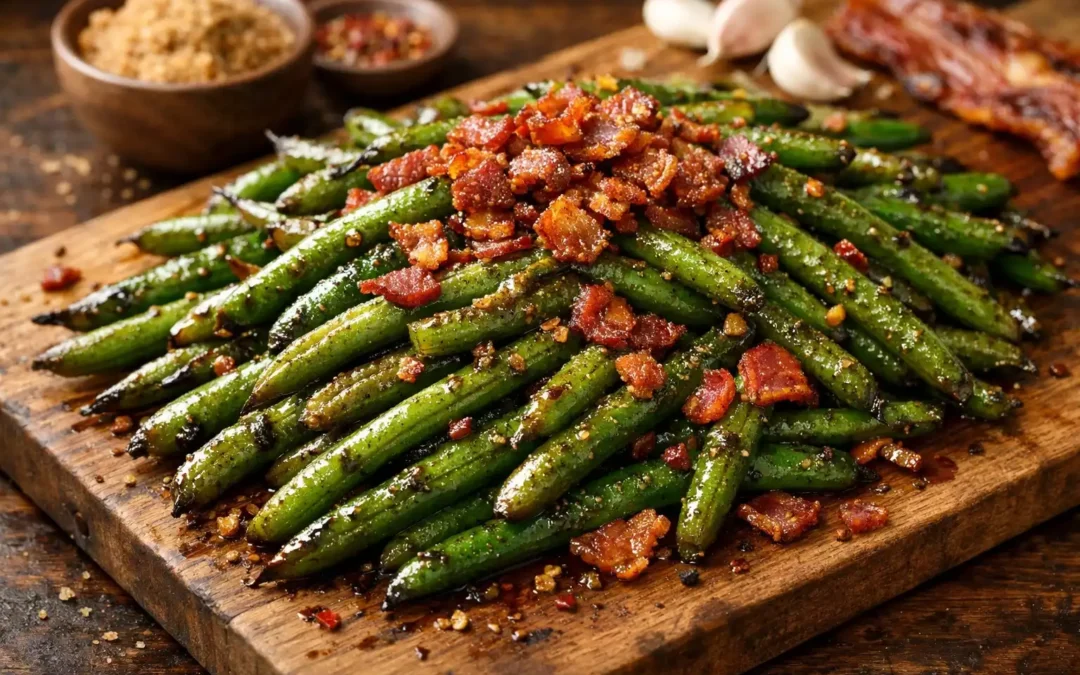 Crack Green Beans — Sweet, Salty, and Stupidly Addictive