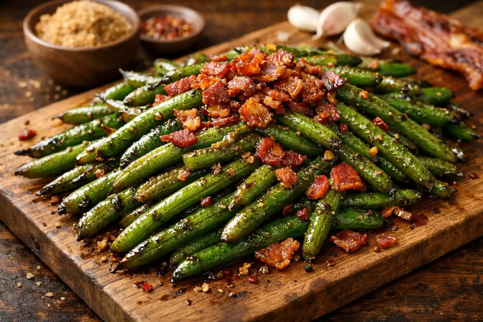 Crack Green Beans — Sweet, Salty, and Stupidly Addictive
