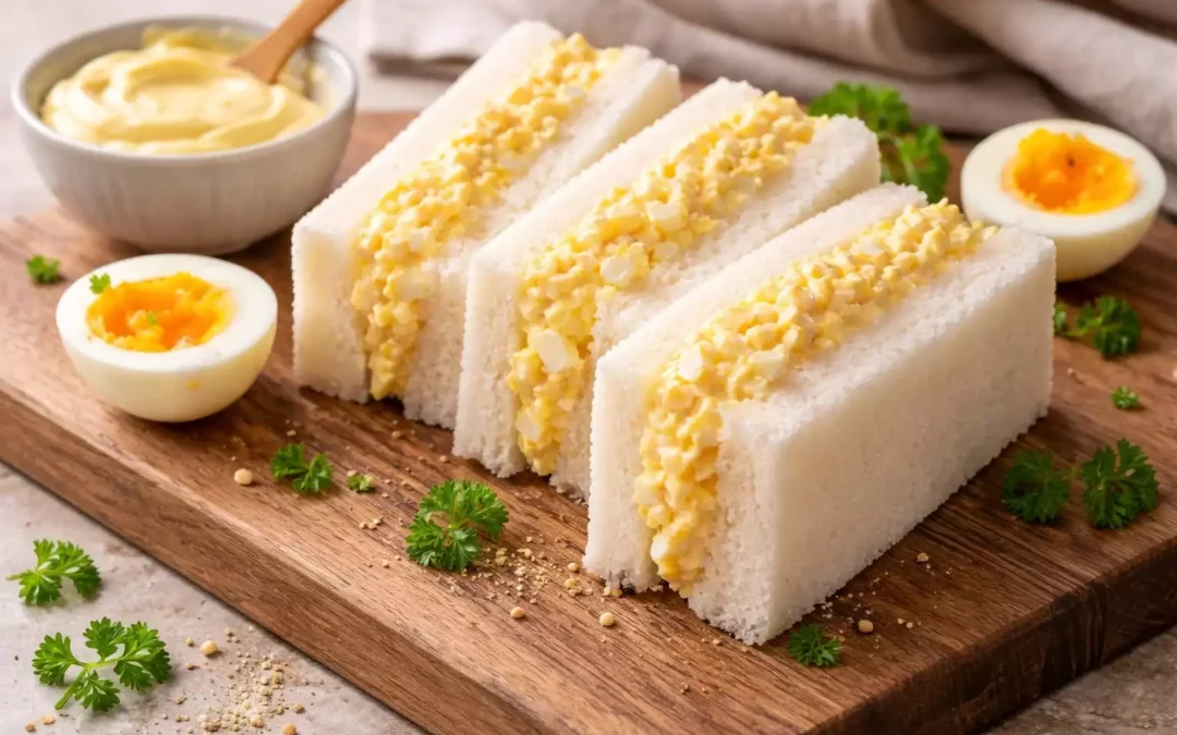 Japanese Egg Sandwich (Tamago Sando) — 10-Minute Lunch