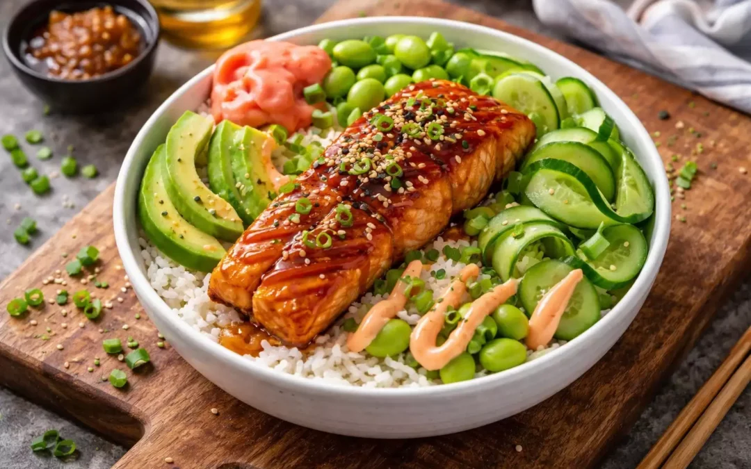 Teriyaki Salmon Bowl — 20-Minute Glossy Dinner