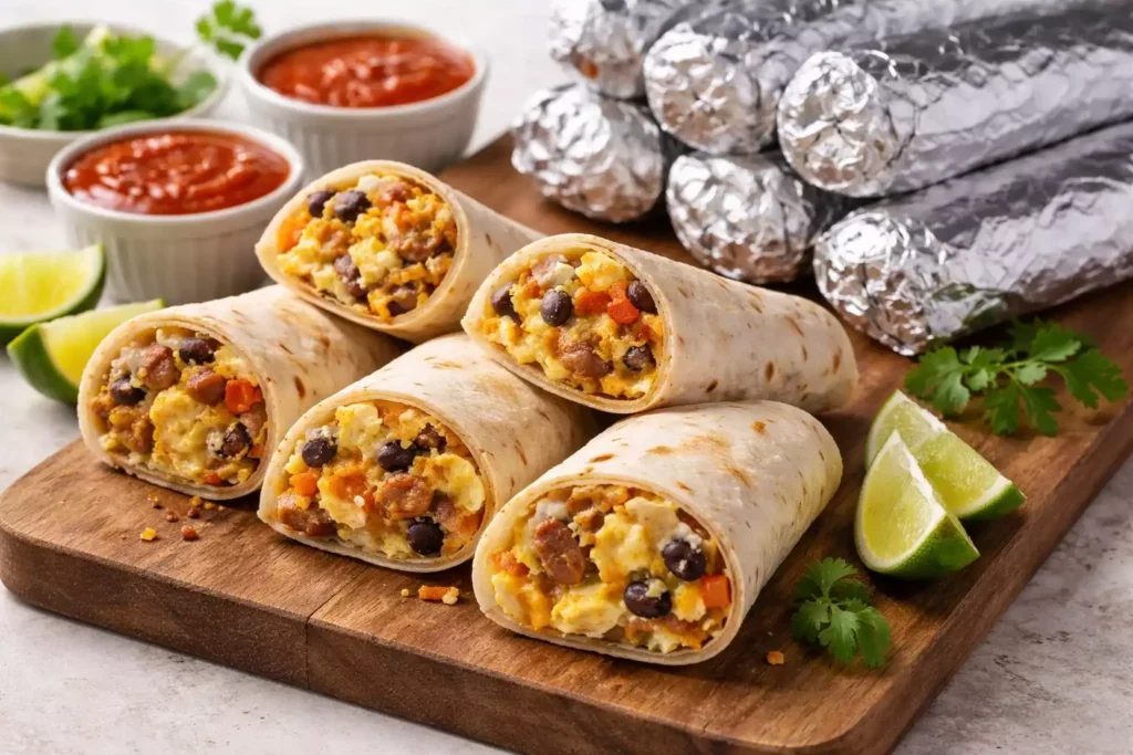 Freezer-Friendly Breakfast Burritos
