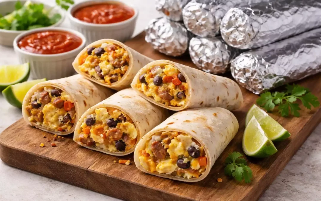 Freezer-Friendly Breakfast Burritos