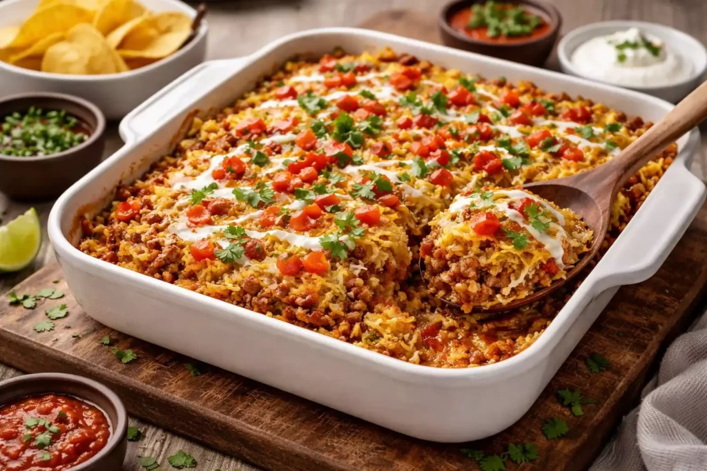 Taco-Style Gołąbki Casserole