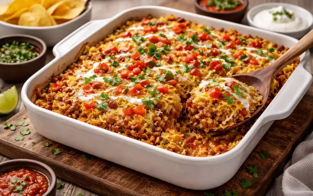 Taco-Style Gołąbki Casserole