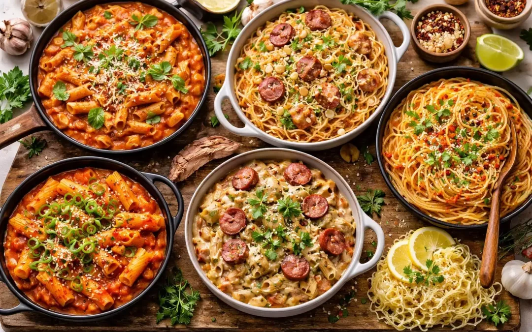 One-Pot Pasta Dinners — 5 Variations