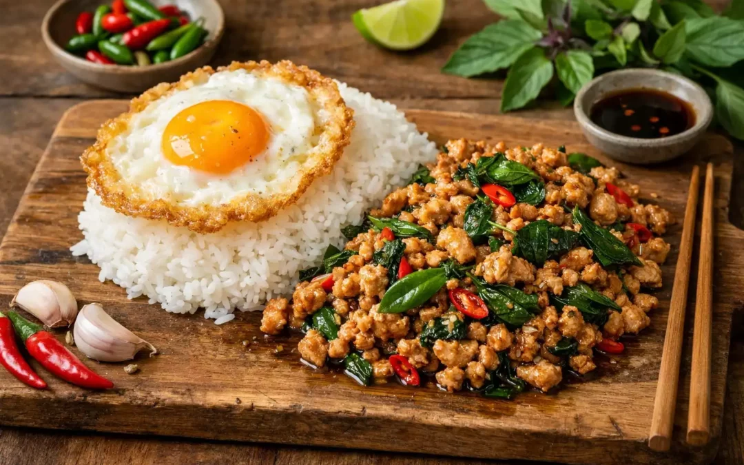 Thai Basil Chicken (Pad Krapow) — 15 Minutes