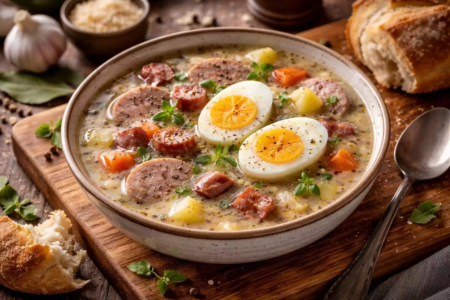 Żurek — The Best Polish Sour Rye Soup You’ve Never Tried