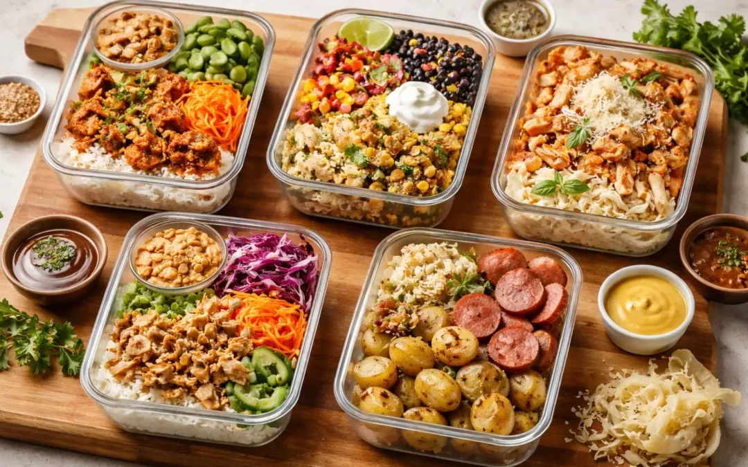 High-Protein Lunch Prep — 5 Days