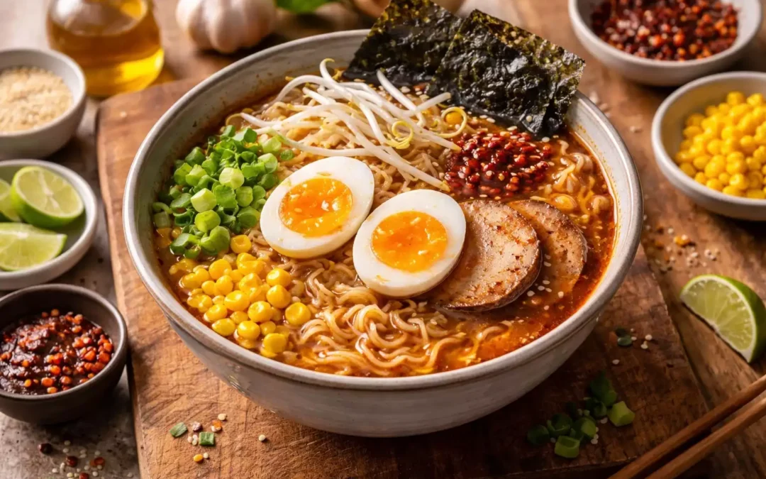 Shortcut Spicy Miso Ramen — 20 Minutes