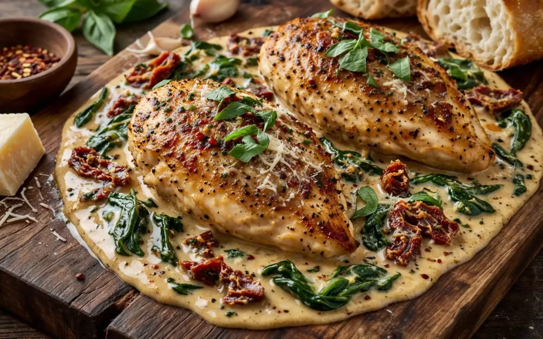 Creamy Tuscan Chicken — Italian Restaurant Flavours in 25 Minutes