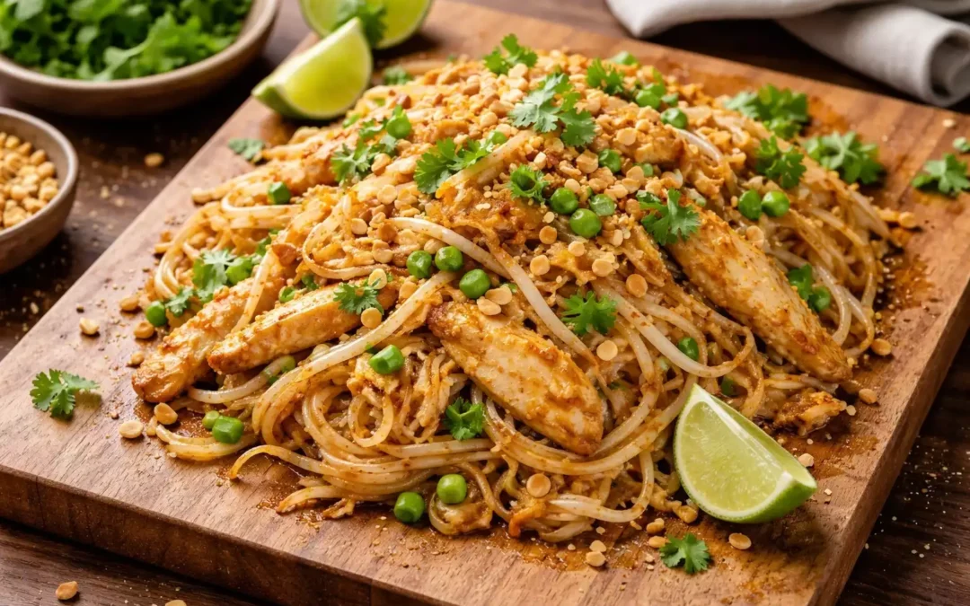 Easy Chicken Pad Thai — Better Than Takeout, 25 Minutes