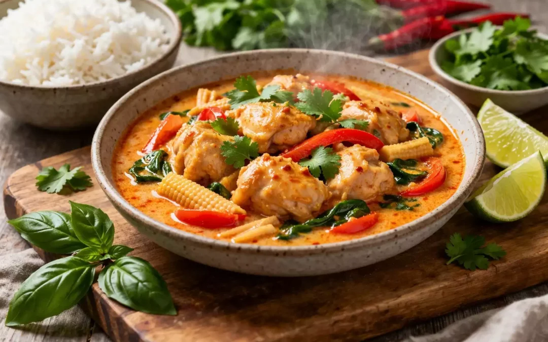 Thai Coconut Curry With Chicken — 25 Minutes
