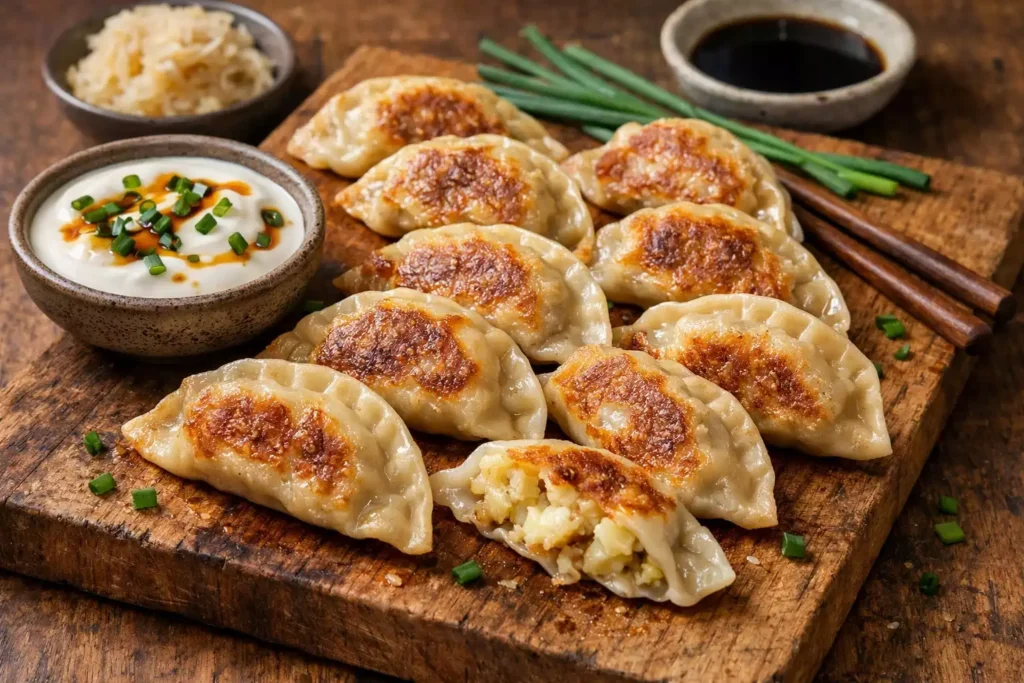 Pierogi Gyoza — Pan-Fried Polish-Japanese Hybrid