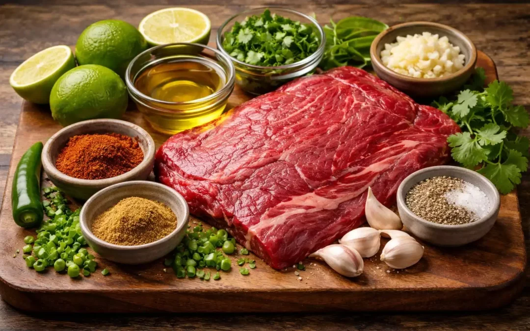 Carne Asada — Easy Citrus-Garlic Marinade