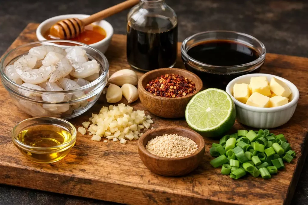 Spicy Honey Garlic Shrimp — 15 Minutes of Fire