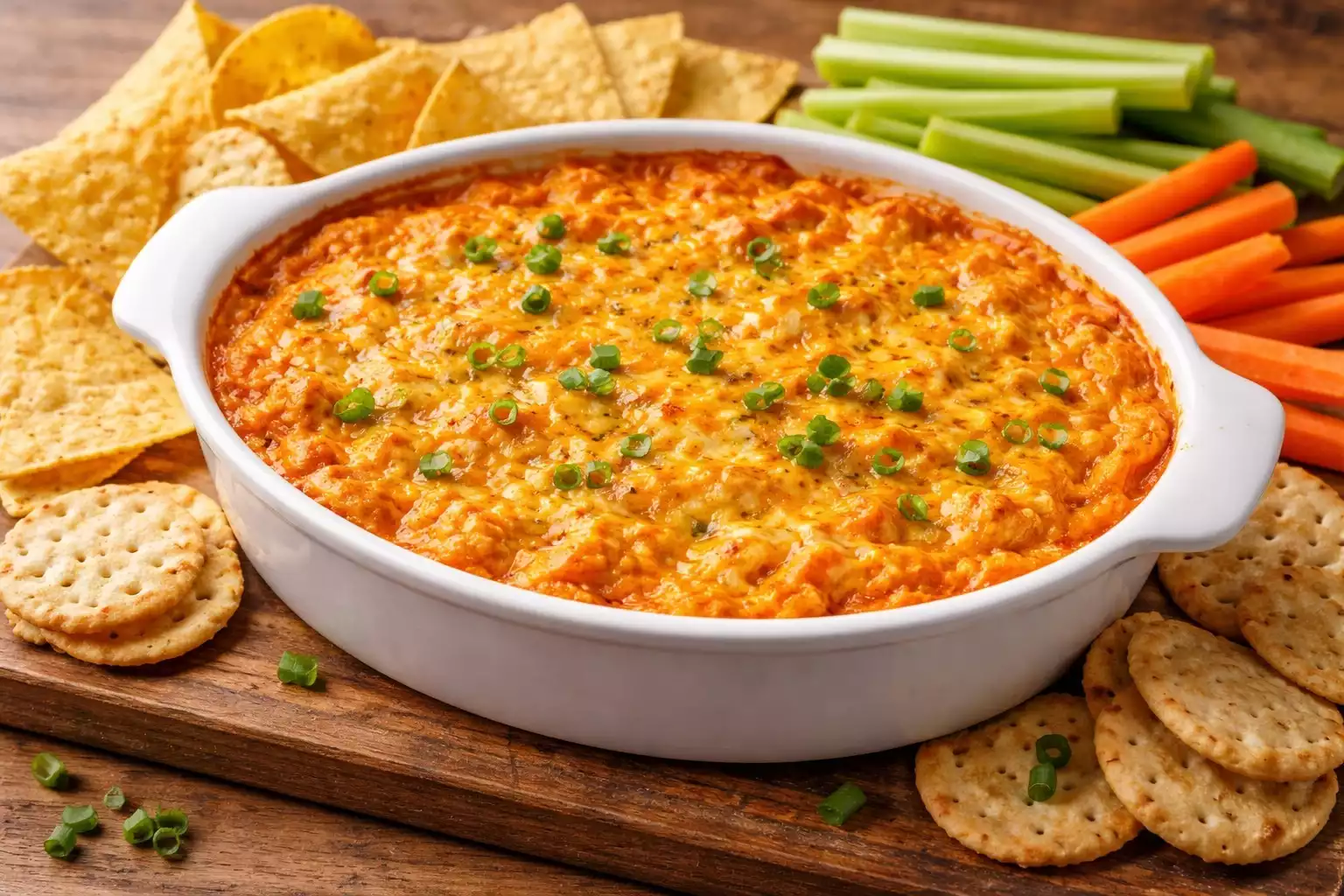 Buffalo Chicken Dip — Empties the Bowl Every Time