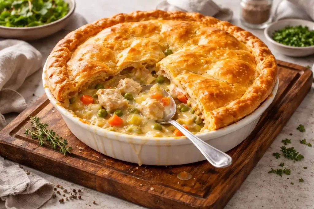 Chicken Pot Pie — Under That Crust Is Pure Magic