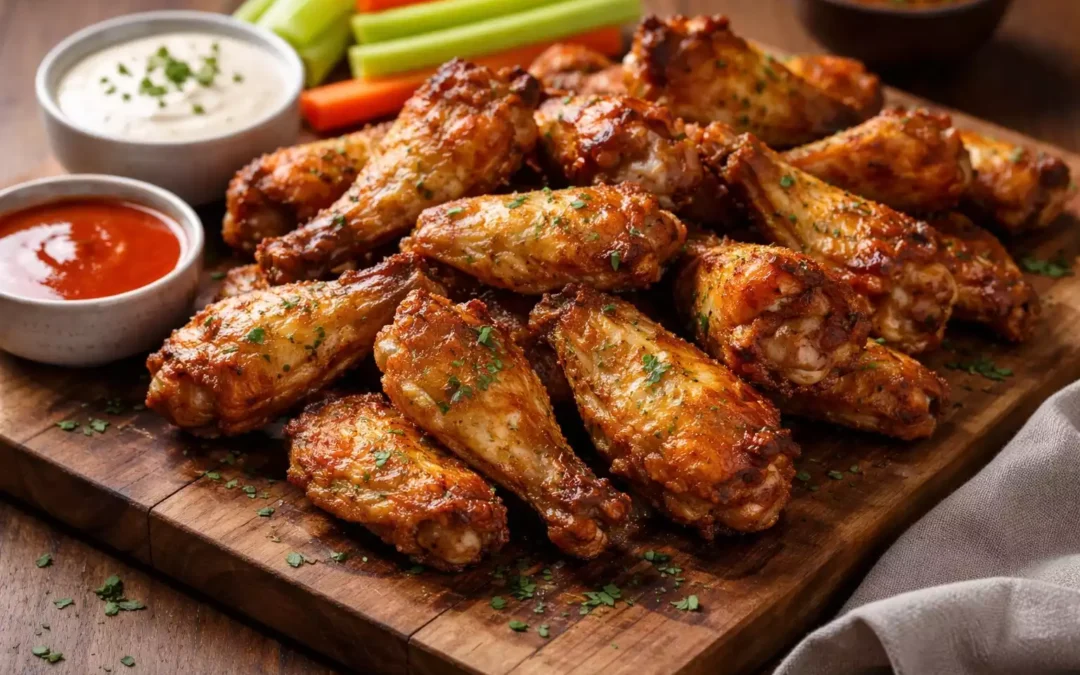 Crispy Baked Chicken Wings — No Deep Fryer Needed