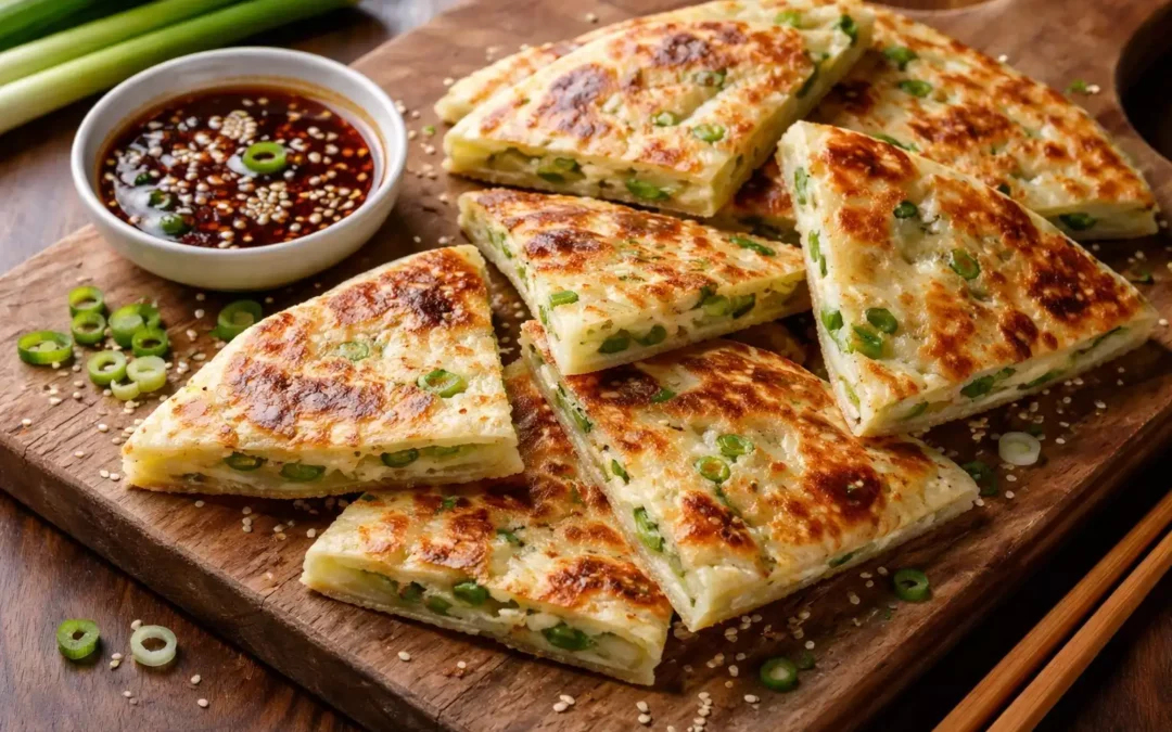 Scallion Pancakes — Flaky, Crispy, Dangerously Easy to Eat