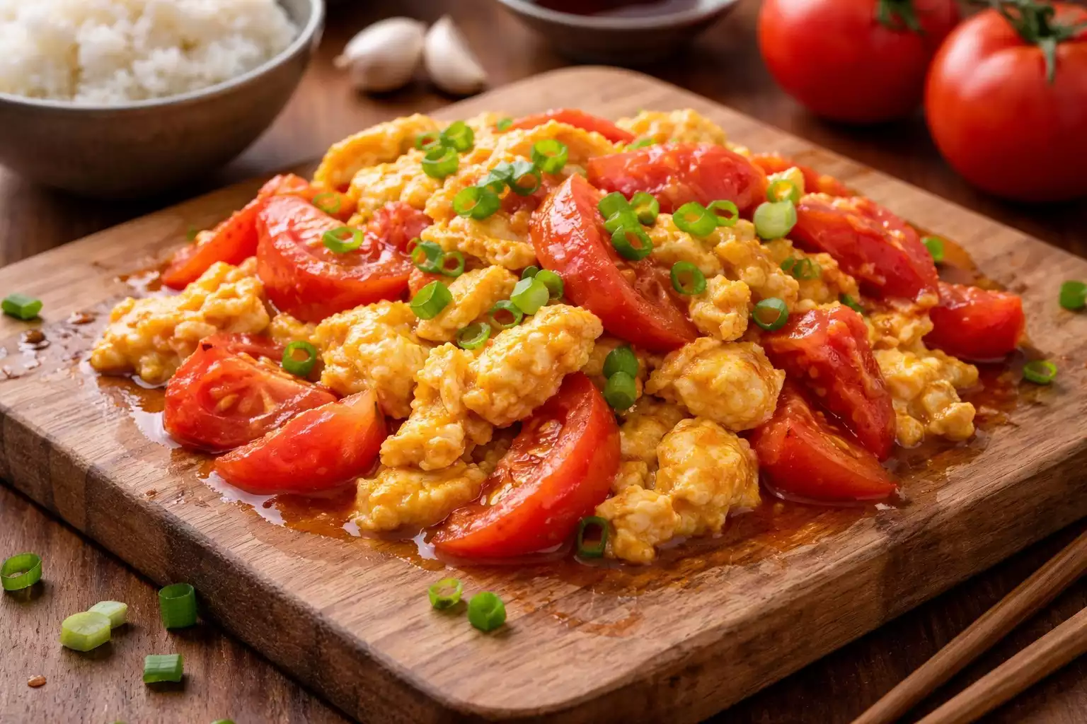 Chinese Tomato Egg Stir Fry — 10-Minute Comfort