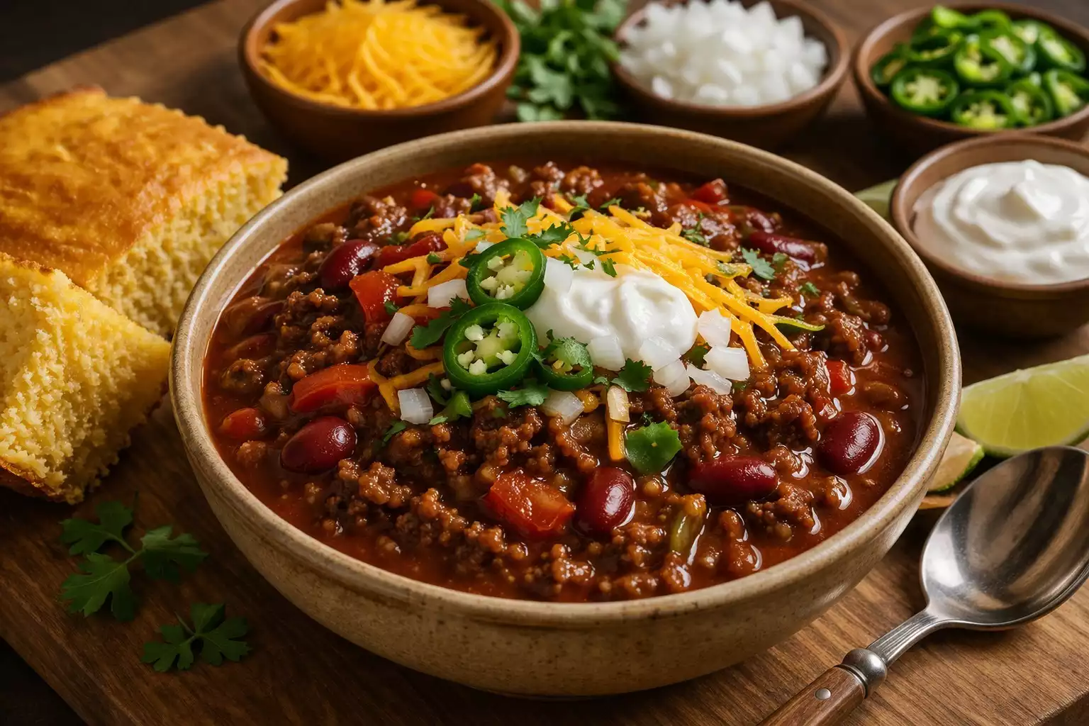 Classic Beef Chili — The One-Pot Crowd-Feeder