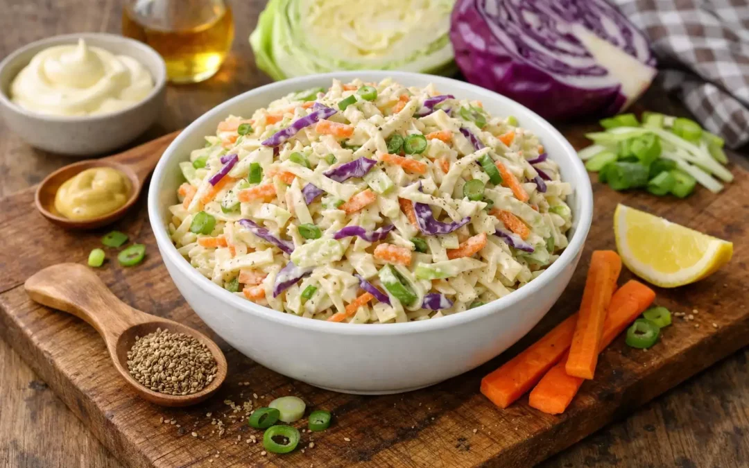 Creamy Coleslaw That Actually Has Flavor
