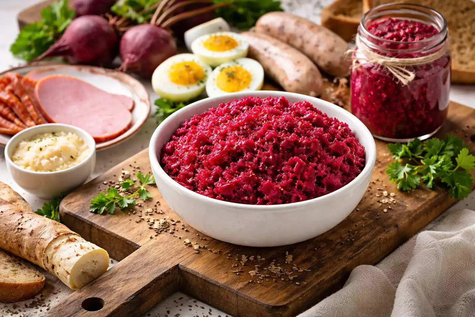 Ćwikła — The Magenta Relish That Goes With Everything