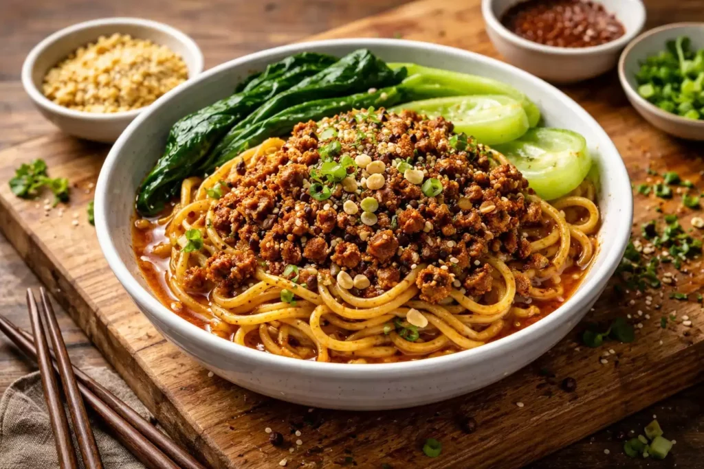 Dan Dan Noodles — Spicy, Nutty, and Completely Obsession-Worthy