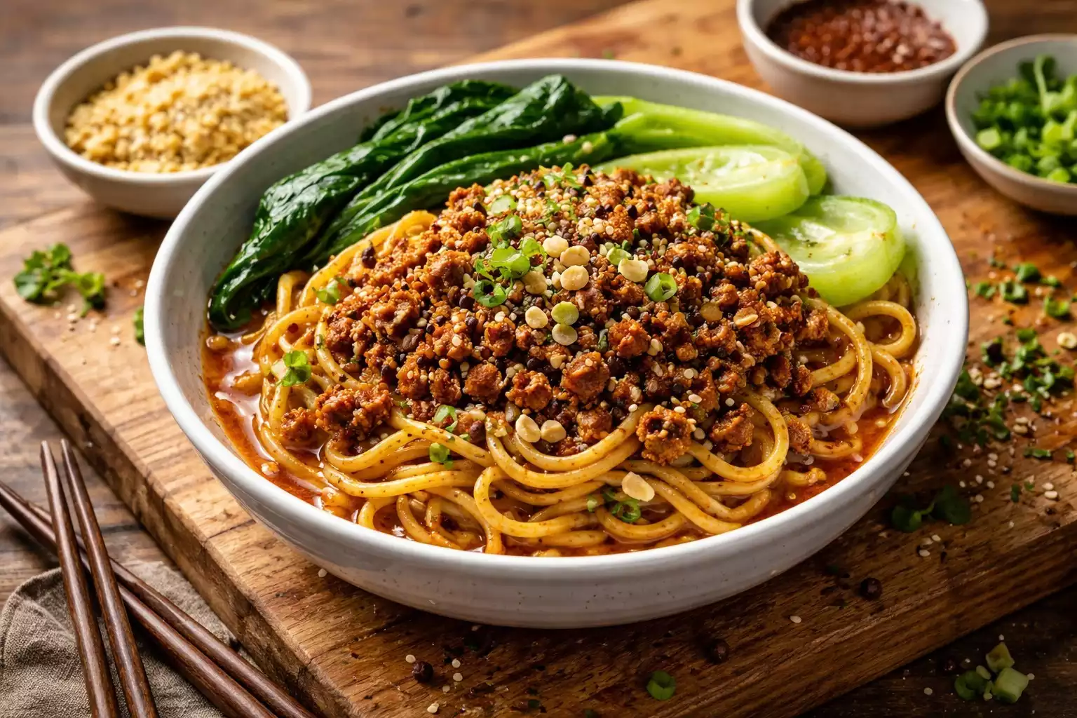 Dan Dan Noodles — Spicy, Nutty, and Completely Obsession-Worthy