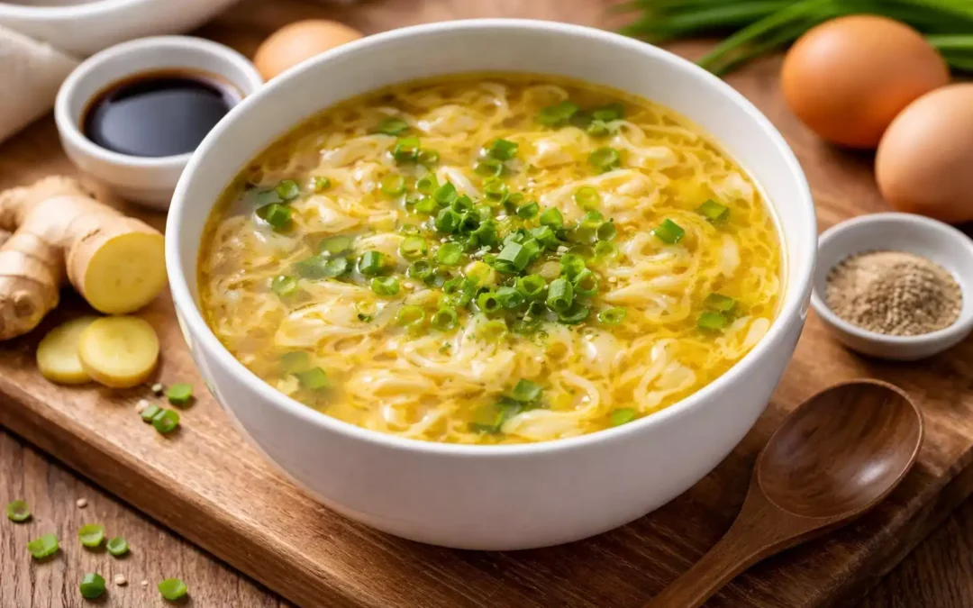 Egg Drop Soup in 10 Minutes Flat