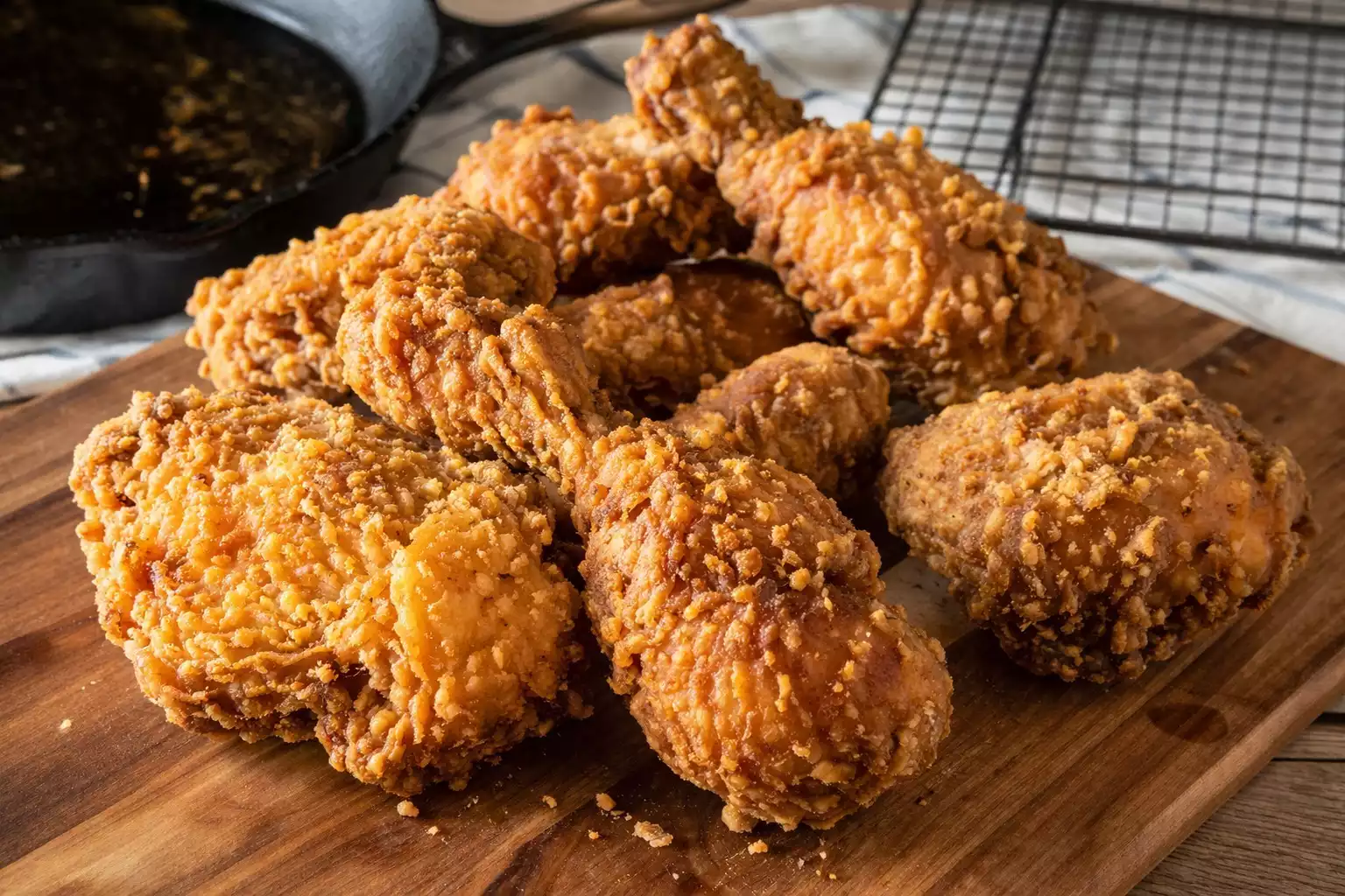 Southern Fried Chicken — Crispy Enough to Hear Across the Room