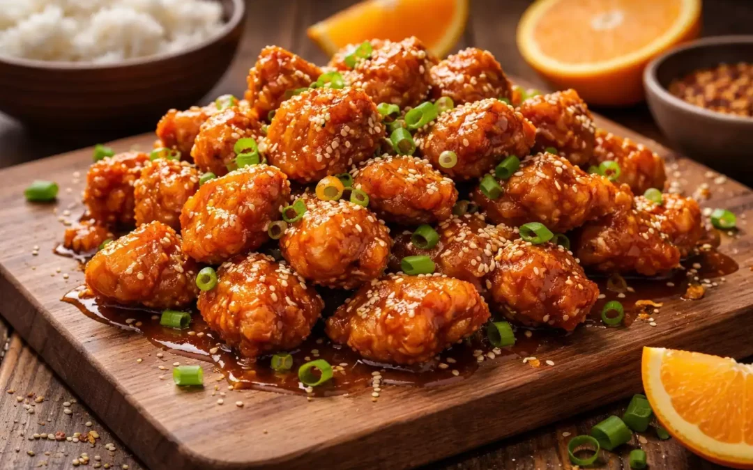 Orange Chicken Better Than the Mall Food Court