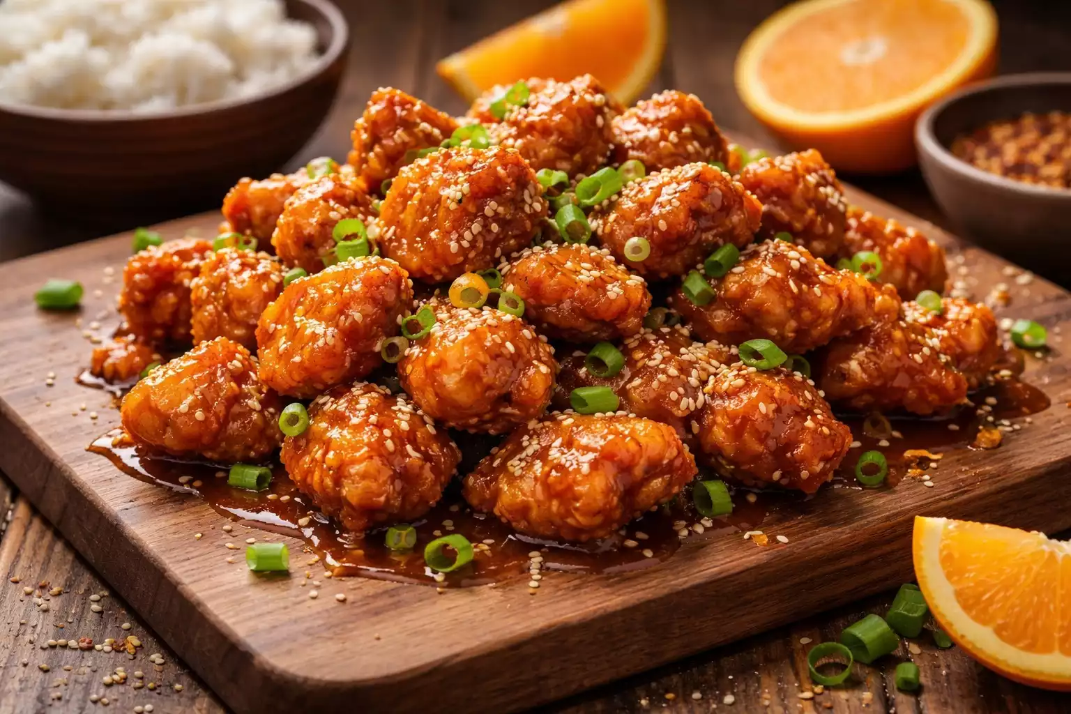 Orange Chicken Better Than the Mall Food Court