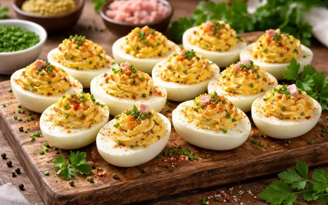 Jajka Faszerowane — Polish Deviled Eggs With Attitude