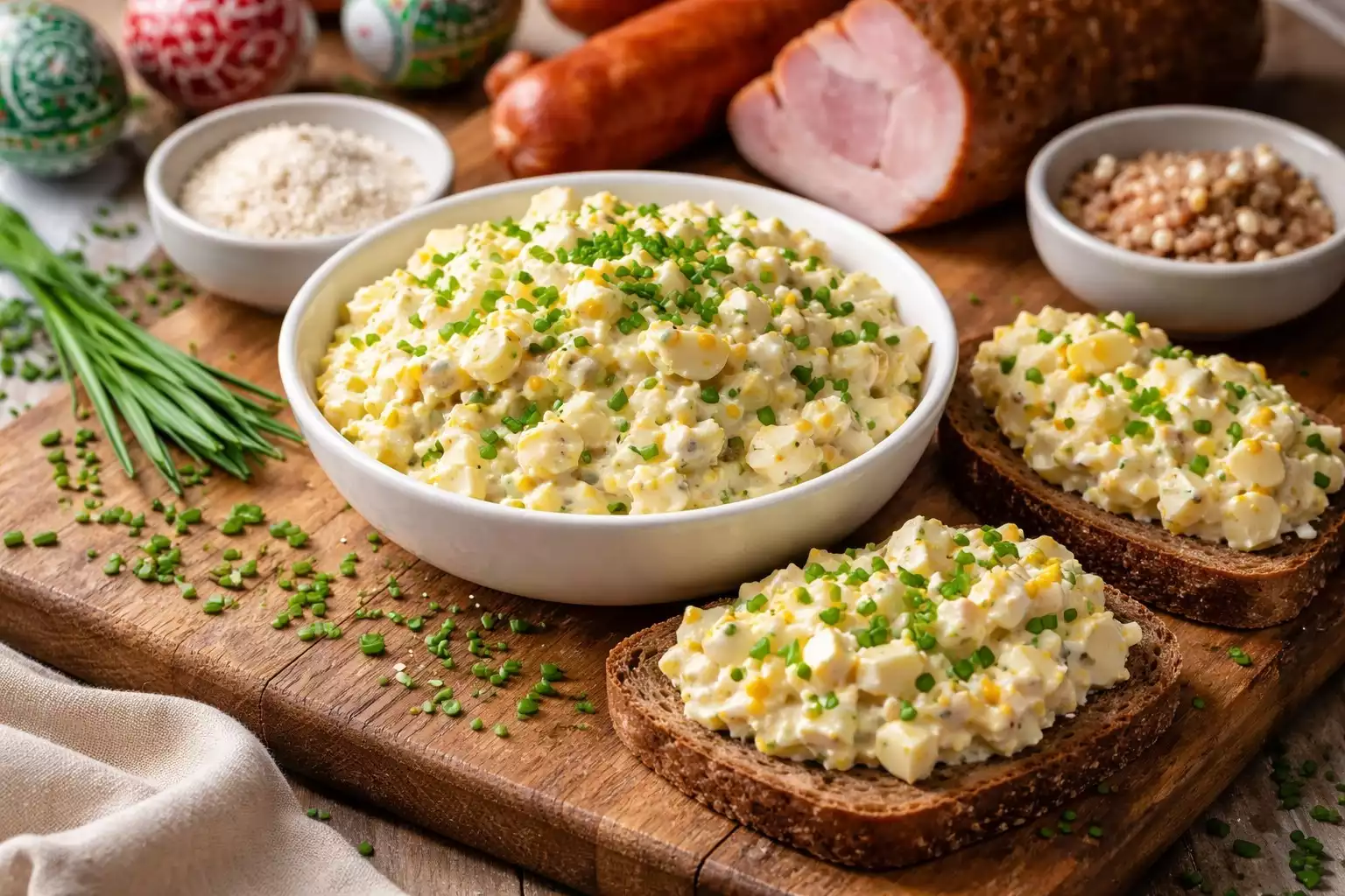 Polish Easter Egg Salad — What Happens After Święconka