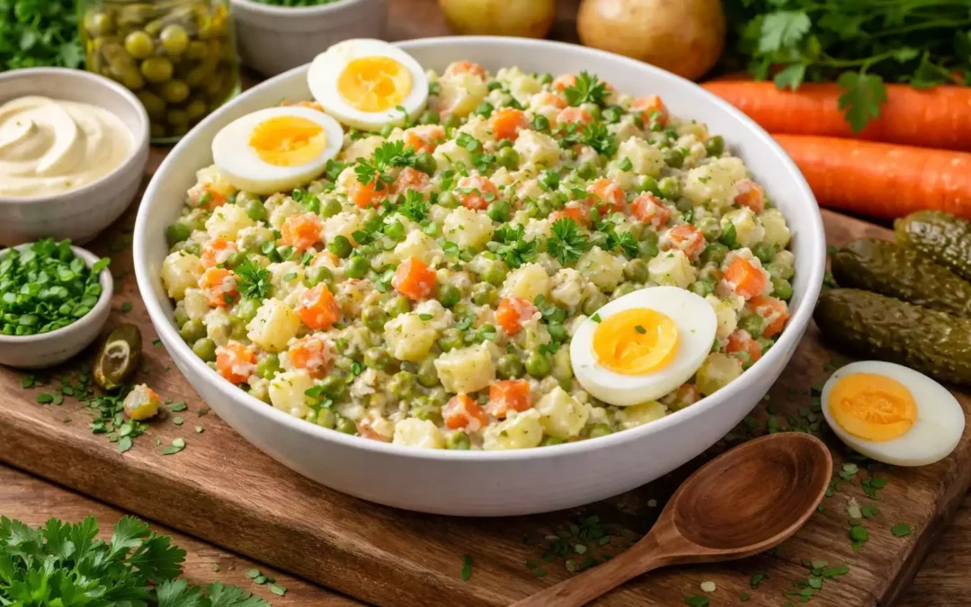 Sałatka Jarzynowa — The Polish Salad That Shows Up Everywhere
