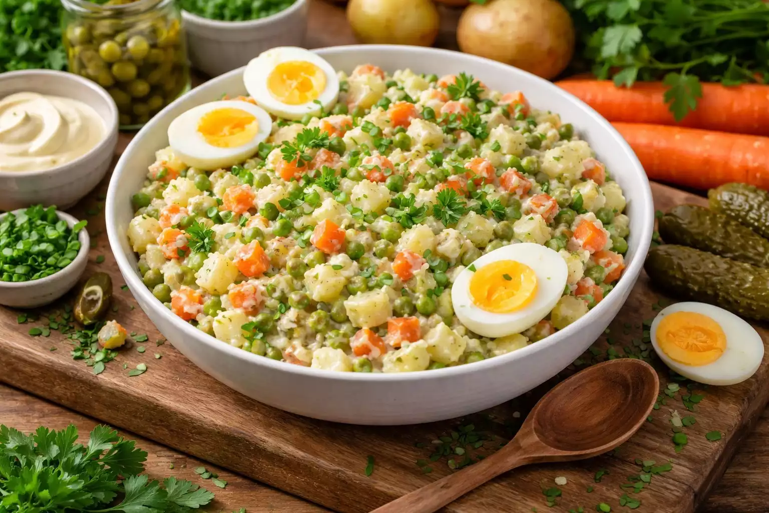 Sałatka Jarzynowa — The Polish Salad That Shows Up Everywhere