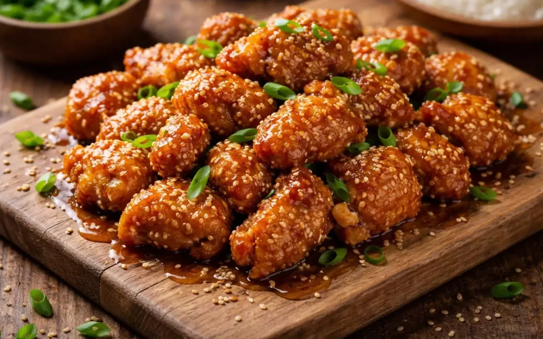 Sesame Chicken — Crispy Outside, Tender Inside