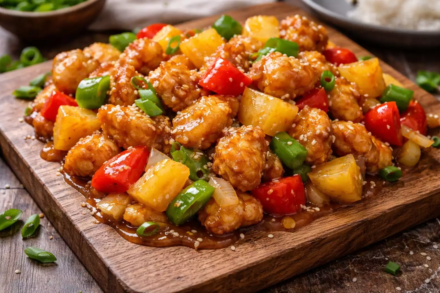 Sweet and Sour Chicken — Not the Neon Goo Version