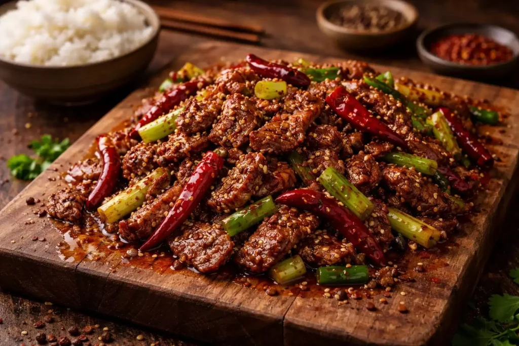 Szechuan Beef — For When You Want Your Lips to Tingle