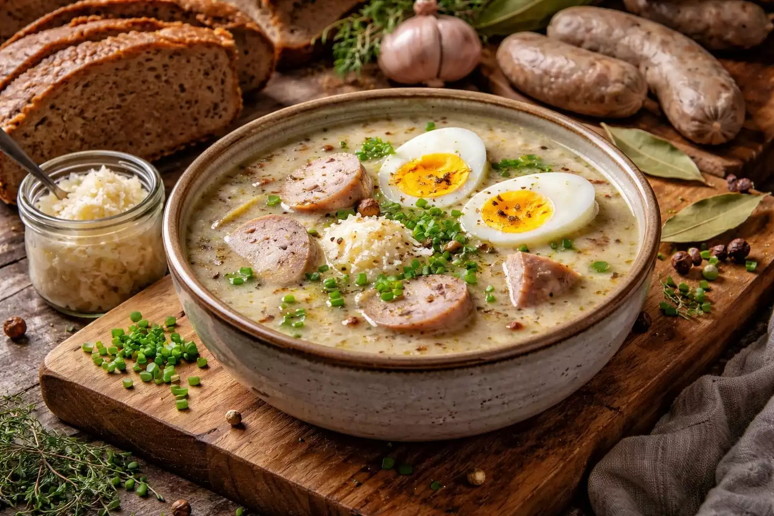 Żurek — The Sour Rye Soup That IS Polish Easter